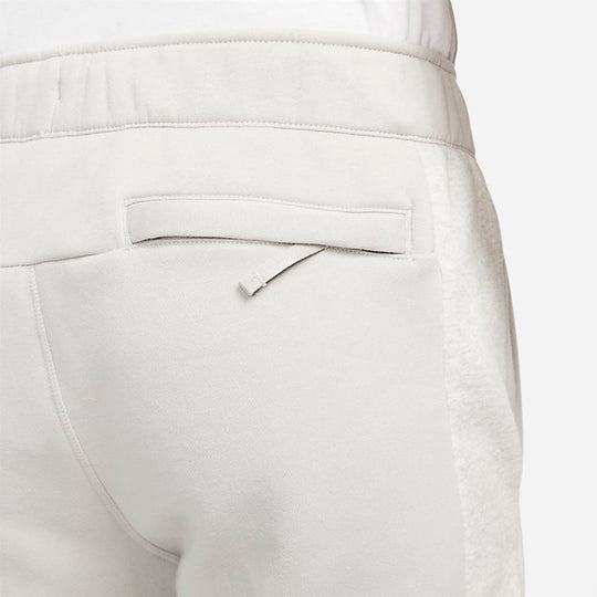 Nike Air Brushed Back Fleece Pants 'Light Iron Ore Phantom' DM5209-012