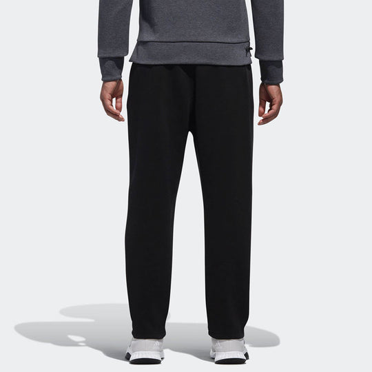 Men's adidas Logo Micro Mark Lacing Sports Pants/Trousers/Joggers Black DT2460