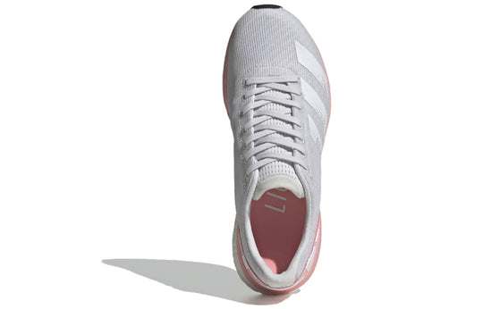 (WMNS) adidas Adizero Boston 8 Grey/Pink EE5147