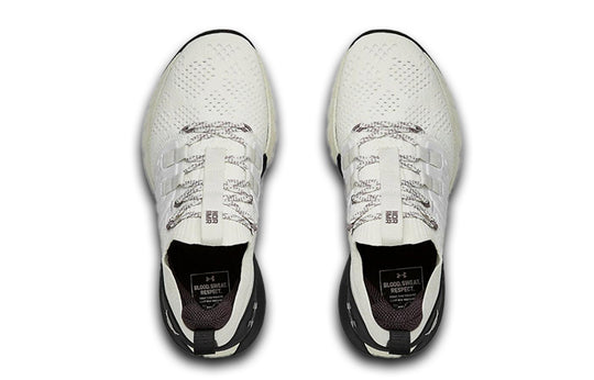 WMNS) Under Armour Project Rock 3 Training Shoes White/Black 3023005- -  KICKS CREW