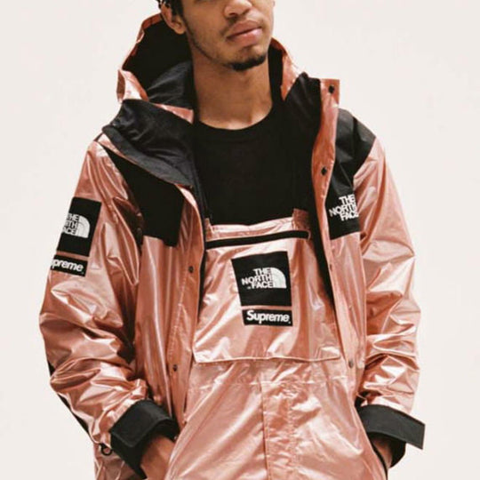 Supreme x The North Face Metallic Mountain Parka Rose Gold SUP-SS18-603
