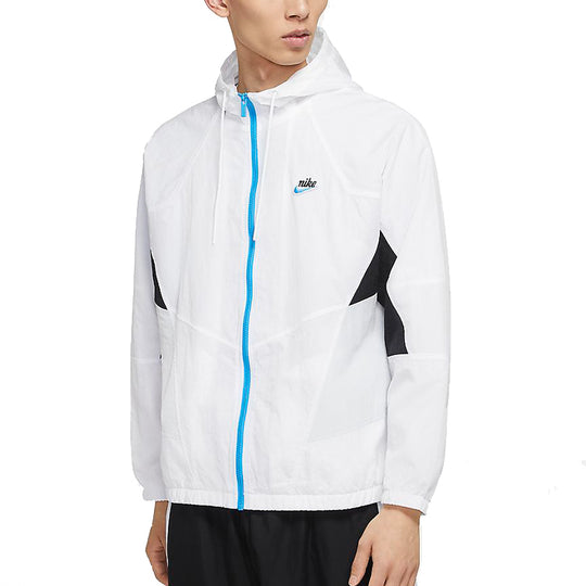 Nike AS Men's Nike Sportswear HE WR JKT Jacket WVN SIGN White CJ4359-100