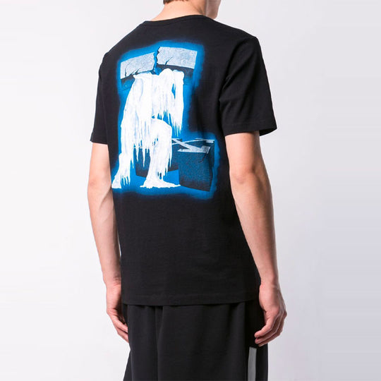 Off-White Ice Man Short Sleeve Mens Normal Fit OMAA027R191850011088