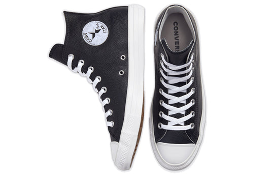 Converse Seasonal Color Leather Chuck Taylor All Star 'Black White' 166730C