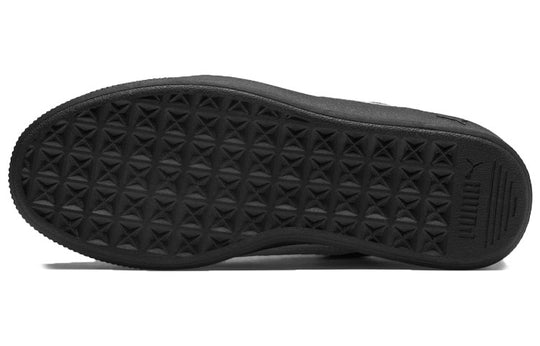 (WMNS) PUMA Vikky Stacked Retro Casual Skateboarding Shoes Black 369144-03
