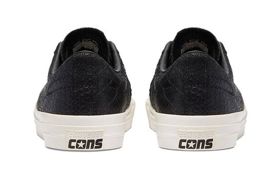 Converse One Star Pro Low 'Croc Emboss - Black' 170706C