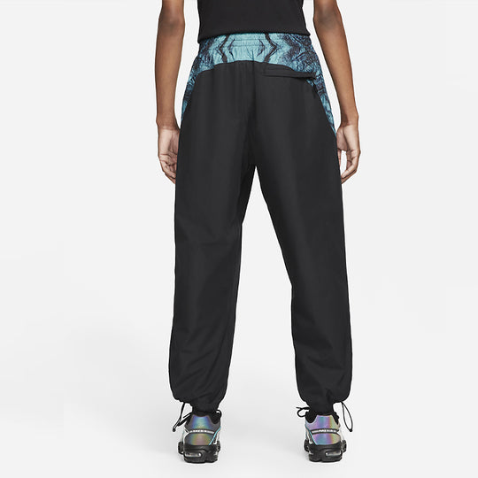 Nike x Skepta Crossover Printing waterproof Sports Pants US Edition Bl ...