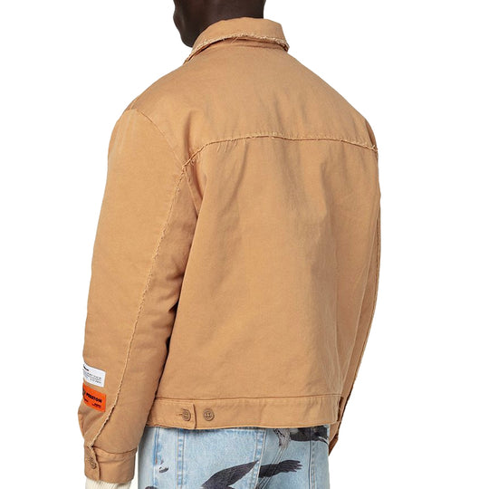 Men's HERON PRESTON Long Sleeves Jacket Small HMEA052F20FAB0026300