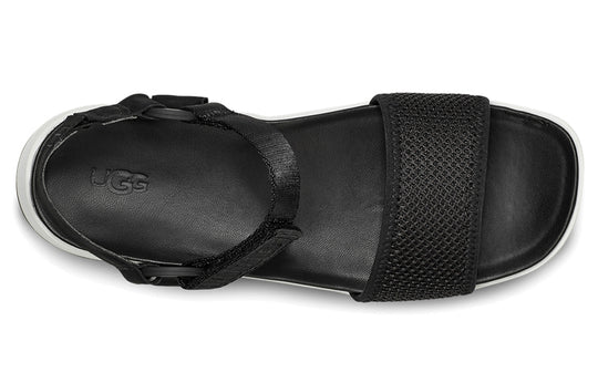 (WMNS) UGG Aissa Lightweight Cozy Sports Sandals Black 1120054-BLK Fashion Sandals  -  KICKS CREW