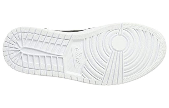 Air Jordan 1 Retro Mid 'Black White' 554724-038 Retro Basketball Shoes  -  KICKS CREW