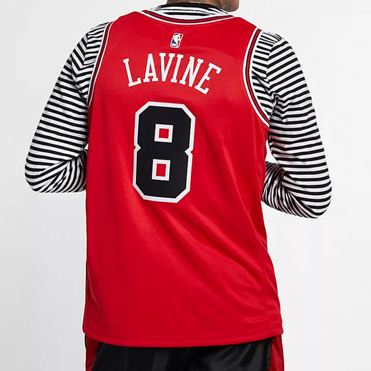 Nike NBA Team limited Jersey SW Fan Edition Chicago Bulls Zach LaVine No. 8 Red 864465-666