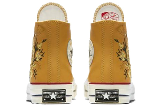 (WMNS) Converse Chuck 70 High 'Parkway Floral Embroidery - Turmeric Gold' 561651C