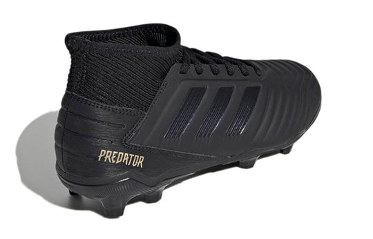 (GS) adidas Predator 19.3 Firm Ground Boots J Soccer Shoes Black G25794