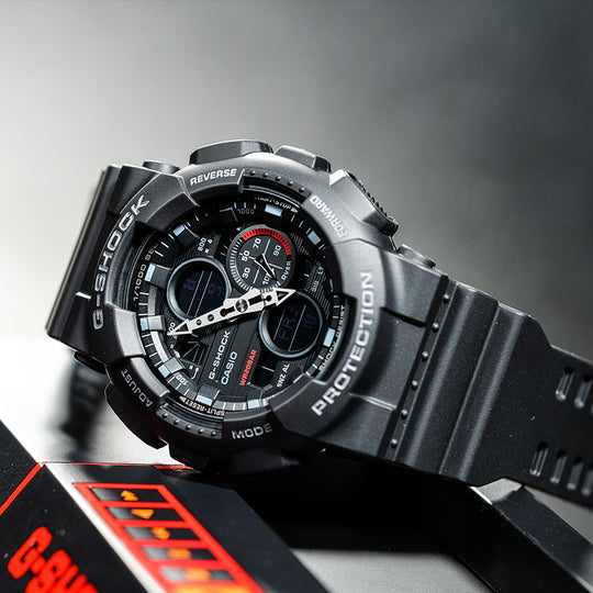 CASIO G-Shock Analog-Digital 'Black' GA-140-1A1