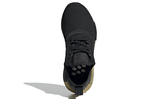 (WMNS) adidas NMD_R1 'Black Carbon Gold' FU9352