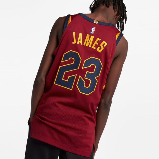 Nike Cleveland Cavaliers Maroon Authentic Custom Jersey - Icon Edition