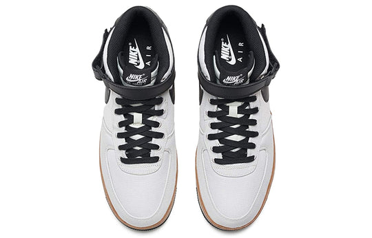 Nike Air Force 1 Mid '07 TXT Mid-Top Sneakers Black/White AJ9514-004