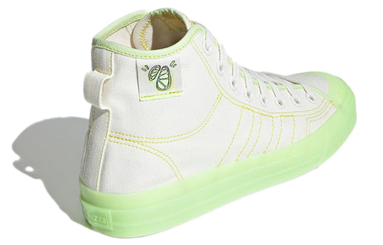 adidas originals Nizza Hi Rf 'Cream Yellowgreen' GX2706