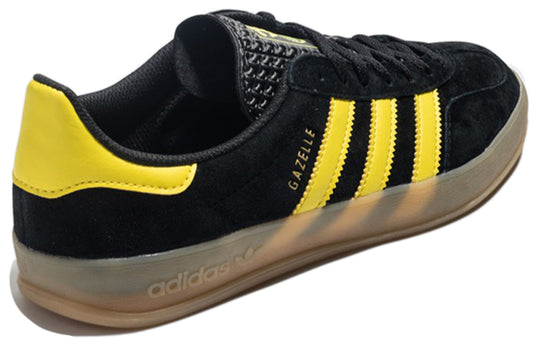 adidas originals Gazelle Indoor 'Black Yellow' F35169