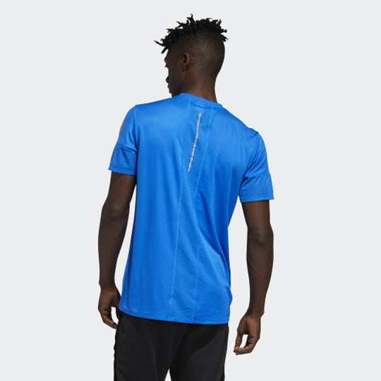 Men's adidas Running Short Sleeve Blue GL4593