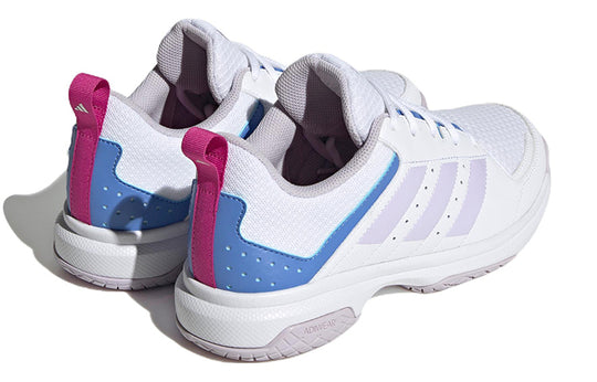 (WMNS) adidas Ligra 7 Indoor Shoes 'Cloud White / Blue Fusion' HQ3517