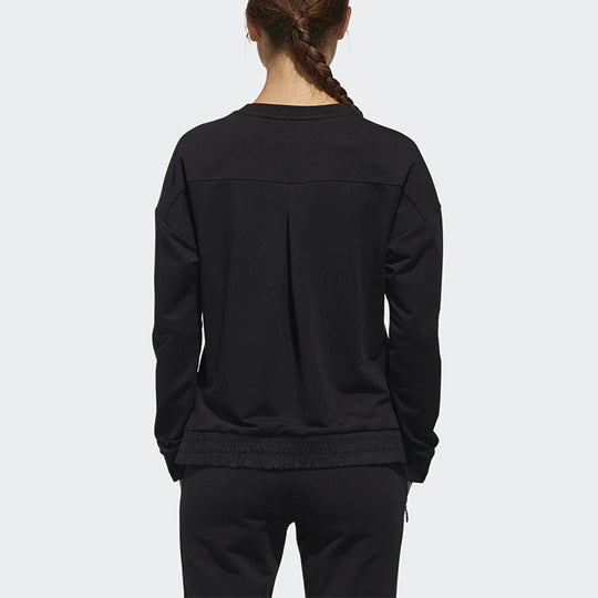 adidas Sports Round-neck Sweatshirt Black EA3105