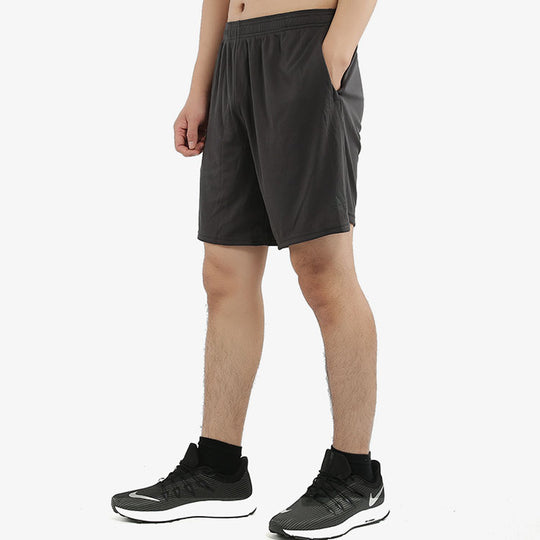 adidas Training Sports Loose Breathable Shorts Black Gray CE4727