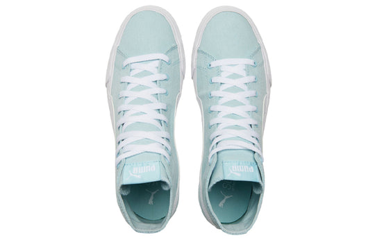 PUMA Unisex Bari Mid Sneakers White/Blue 373891-06