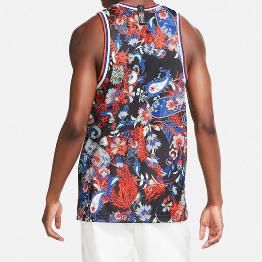 Nike Dri-FIT DNA Dragon Applique Stitching Sports Vest Men Multicolor CK6302-457