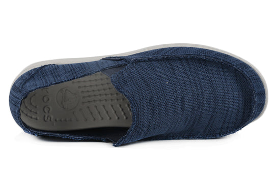 Crocs Santa Cruz Sports Casual Shoes 'Dark Blue White' 206074-464