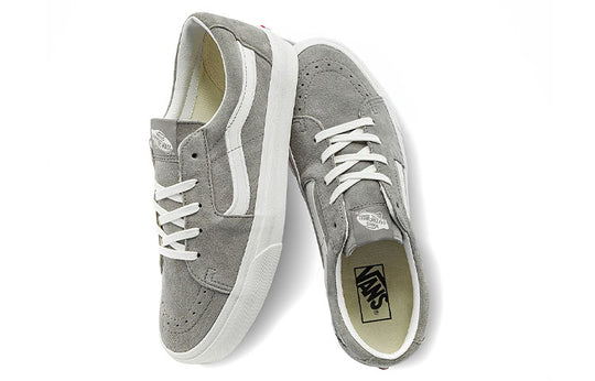 Vans Unisex SK8-Low Sneakers Grey 'Gray White' VN0A4UUKB7W