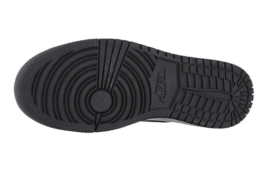 (GS) Air Jordan 1 Retro Mid 'White Cement' 554725-115 Big Kids Basketball Shoes  -  KICKS CREW