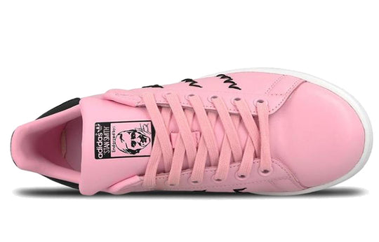 (WMNS) adidas originals StanSmith 'Pink Black' BZ0656