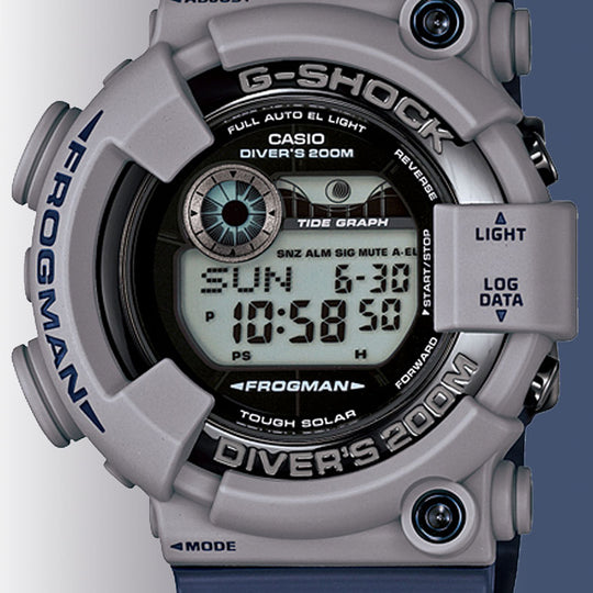 Men's CASIO G Shock FROGMAN Series Watch Mens Blue Digital GF-8250ER-2JF Watches - KICKSCREW