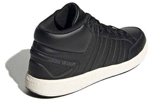 adidas All Court Mid Shoes Black/White H02984