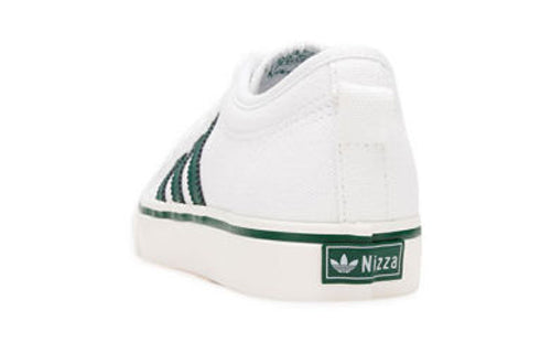 adidas NIZZA FOOTWEAR WHITE/COLLEGIATE GREEN CQ2327