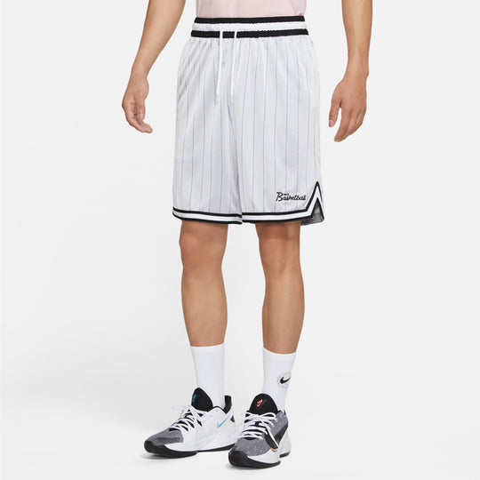 Nike Casual Breathable Sports Lacing Stripe Shorts Gray White DA5710-1 ...