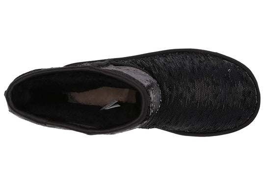 (WMNS) UGG Snow Boots 'Black' 9248759-BLK