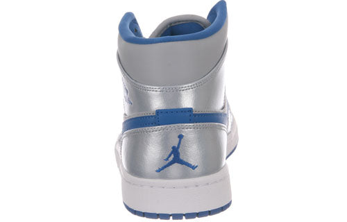 Air Jordan 1 Mid 'Wolf Grey' 554724-025 Retro Basketball Shoes  -  KICKS CREW
