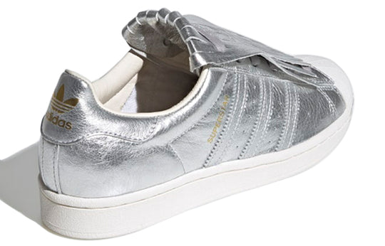 (WMNS) adidas Superstar Fringe 'Silver Metallic' FW8159