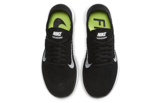 (WMNS) Nike Free 4.0 Flyknit 'Black' 631050-001