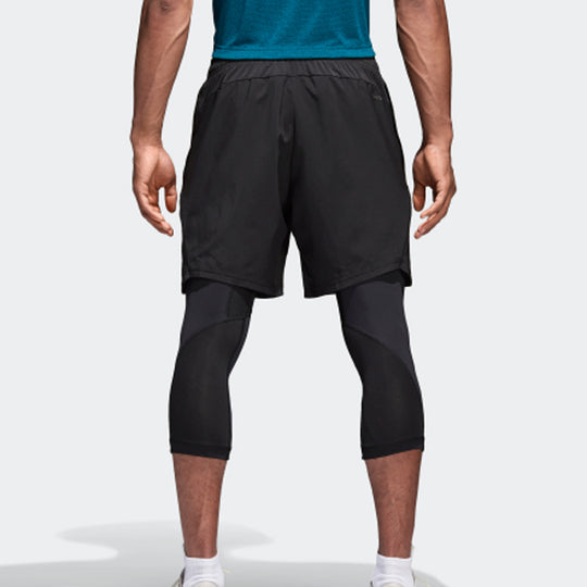 adidas 4KRFT Sho CC Wv Training Sports Short Pant Male Black CD7807