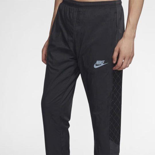 Nike Sportswear Woven Zipper Sports Long Pants Black CK1185-010