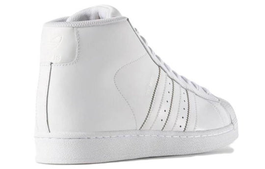 adidas Pro Model 'Triple White' B27450 Skate Shoes  -  KICKS CREW