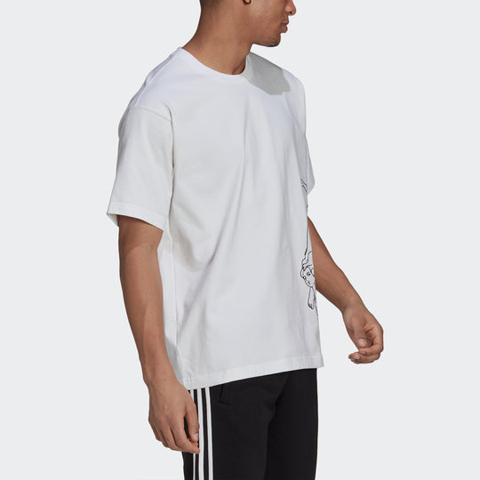 adidas originals Artist Tee Ss Short Sleeve Men's White HA4695