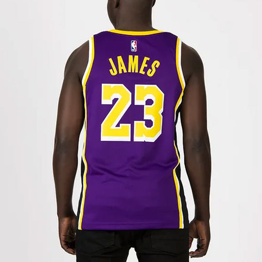 LeBron James Lakers Statement Edition 2020 Jordan NBA Authentic Jersey