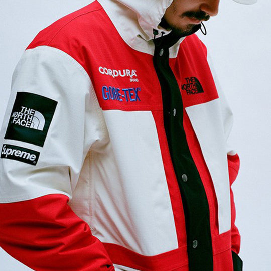 Supreme FW18 The North Face Expedition Jacket White SUP-FW18-1015