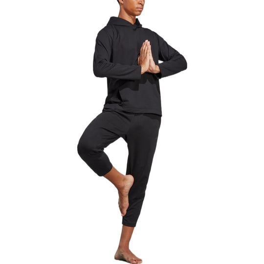adidas Yoga Graphic Training Hoodie 'Black' IB8968