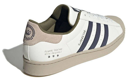 Adidas Originals Superstar 'White Beige Navy' IG3852