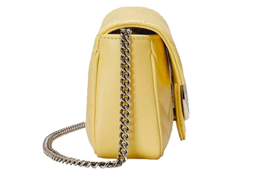 (WMNS) GUCCI Marmont Mini-Sized Single-Shoulder Bag Yellow 476433-DTDCP-7412
